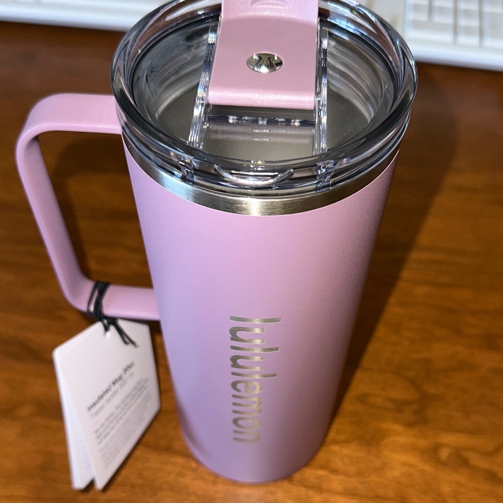 Lululemon Insulated 20oz Travel Mug - Lavender Lux NWT - Picture 10 of 10